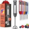 Multi-Use Immersion Blender Set, Hand Blender with Powerful Copper Motor 800W, High Speed, Turbo Mode, 3-in-1 Handheld Blender S