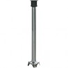 Waring Commercial WSB70ST, eje de licuadora de inmersión de acero inoxidable de 21 pulgadas, negro / plateado