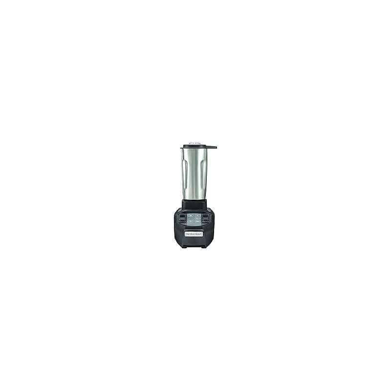 Hamilton Beach Commercial 32 Oz Stainless Steel Rio Bar Blender, 1.6 HP, Black HBB255S