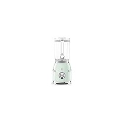 SMEG 50's Retro NEW Countertop Blender con 4 Presets y 4 Ajustes de Velocidad con 6 Cup BPA Free Titan Renew JUG (Pastel Green)