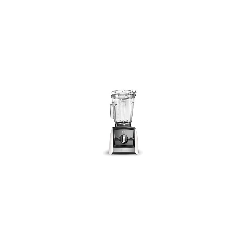 Vitamix White A2500 Ascent Series Smart Blender, Professional-Grade, 64 oz. Low-Profile Container, 64 fl oz