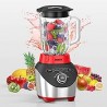 Blender, Countertop Blender for Smoothies with 64 oz Glass Jar Kitchen, 1200 Watts High Speed Juicer Blender Ice Crusher for Sha