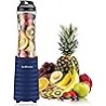 La Reveuse Smoothies Blender Personal Size 300 Watts con Botella Deportiva de Viaje Portátil sin BPA de 18 oz, Navy