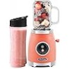 Americana EPB399C BPA Free Glass Blending Jar y Tritan Sports Bottle Blend Smoothie personal, Crush Ice, Shakes, Keto Protein Bl