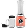 Americana EPB399C BPA Free Glass Blending Jar y Tritan Sports Bottle Blend Smoothie personal, Crush Ice, Shakes, Keto Protein Bl
