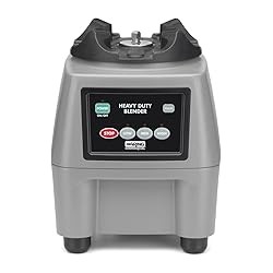 Base de licuadora de alimentos CB15BU comercial Waring - serie CB15, gris