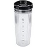 ZWILLING Enfinigy Personal Blender Jar con tapa de bebida y tapa de vacío - Negro