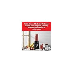 ZWILLING Enfinigy Personal Blender Jar con tapa de bebida y tapa de vacío - Negro