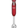 Mezclador de mano de inmersión Cuisinart CSB-76MR SmartStick de 200 vatios, rojo metálico