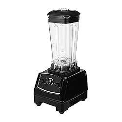 Licuadora de encimera, licuadora comercial ajustable profesional de alta potencia, licuadora resistente de 2200w y 68oz con func