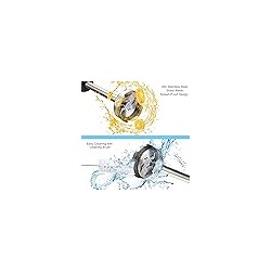 Keylitos 5 in1 Mezcladora de Mano de Inmersión - Mejorada 1000W Handheld Stick Blender con 15 Velocidad para Smoothie, Sopa, Com