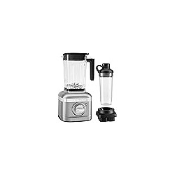 Licuadora de velocidad variable KitchenAid K400 con tarros de 56 oz y 16 oz