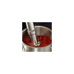Robot Coupe MP 450 VV Turbo Commercial Power Mixer, Variable Speed Immersion Blender, 18 pulgadas, 720 vatios, gris, 120v