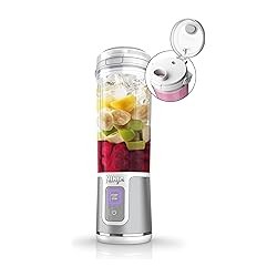 Ninja BC151BK Blast Portable Blender, Cordless, 18oz. Vessel, Personal Blender-for Shakes & Smoothies, BPA Free, Leakproof-Lid &