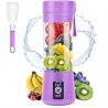 Portable Blender, MIAOKE Personal Mini Juice Blender, USB Rchargeable Juicer Cup with Six Blades in 3D, Smoothie Blender HomeOff