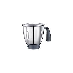 Judge Delight Wet / Dry 3 -Jar Mixer Grinder Potente motor de 750 vatios, cuchillas y frascos de acero inoxidable, diseño elegan