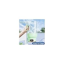 2024 Nuevo Licuadora Portátil con Pantalla Digital, Copa de Viaje Multifuncional para Shakes & Smoothies, Diseño Compacto, Blend