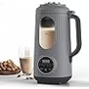 Creadora de leche de nueces, 35oz(1000ml) Creadora automática de leche de soja para almendras caseras, avena, leche de soja, lec