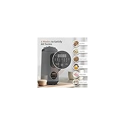 Creadora de leche de nueces, 35oz(1000ml) Creadora automática de leche de soja para almendras caseras, avena, leche de soja, lec