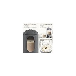 Creadora de leche de nueces, 35oz(1000ml) Creadora automática de leche de soja para almendras caseras, avena, leche de soja, lec
