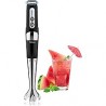 3-in-1 Immersion Hand Blender: 3-Angle Adjustable with Variable 21-Speed Control, Powerful Hand Blender Electric for Milkshakes 