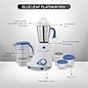 Preethi Blue Leaf Platinum 550 vatios 3 Jar Indian Mixer Grinder 110 voltios