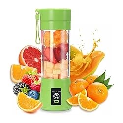 TITANFINITY Licuadora de Jugo de Batería Portátil y Recargable, Licuadoras de Tamaño Personal con USB Recargable, Mini Licuadora