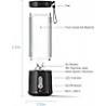 Licuadora Portátil Blender de Tamaño Personal - 15.2Oz USB Rechargable 4000mAh Mini Blender con 6 Cuchillas Juicer Cup BPA - Mez