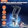 Licuadora de inmersión comercial VEVOR 750W con velocidad variable, motor de cobre puro, cuchillas de acero inoxidable 304 y 11,
