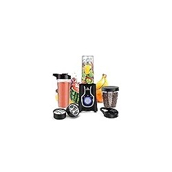Nuovoware Licuadora Portátil para Batidos y Batidos, 12 PCS Licuadoras de Tamaño Personal con Hoja de 6 Edas, 600W Smoothie 2 * 