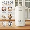 Hacedor de leche de nueces 8 en 1, Hacedor de leche de soja de 40,58 oz con 10 cuchillas, Máquina automática de leche de almendr