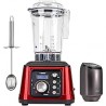 Tribest Dynapro DPS-2250 High Speed 2.5HP Blender with Vaccum, Commercially Certified,Red,One Size