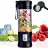 Portable Blender, USB Travel Juice Cup Baby Food Mixing Juicer Machince with Updated 6 Blades with Powerful Motor 4000mAh Rechar