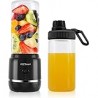 Portable Blender on the go, Mini Juicer Blender for Shakes and Smoothies, Personal Blender USB Rechargeable with 2 Juice Cup Bla
