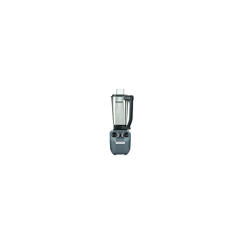 Hamilton Beach Commercial Expeditor ™ Licuadora de alimentos culinaria, acero inoxidable, 2.4 HP, velocidad variable, chop, 1.8 