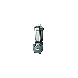 Hamilton Beach Commercial Expeditor ™ Licuadora de alimentos culinaria, acero inoxidable, 2.4 HP, velocidad variable, chop, 1.8 